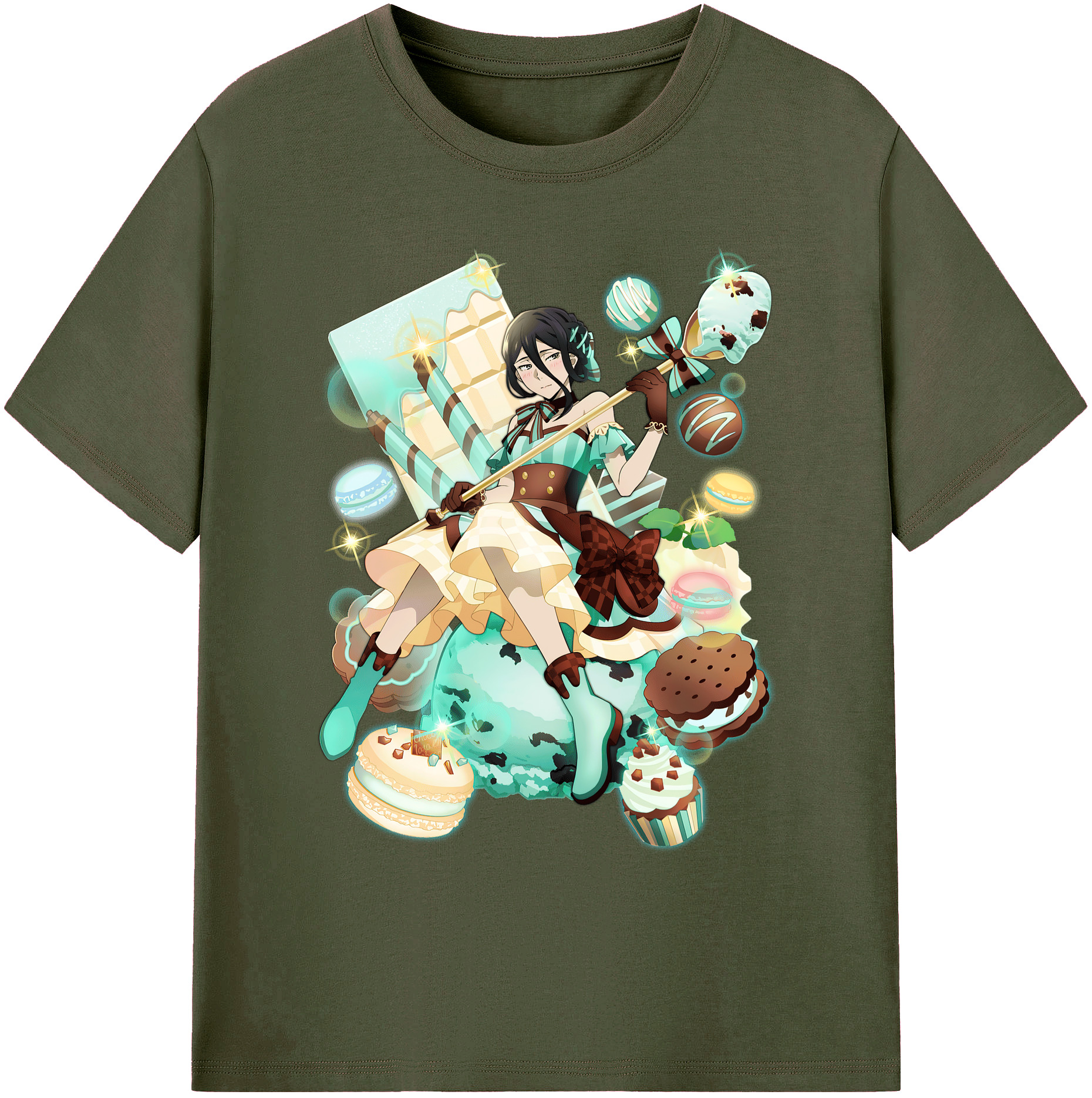 （画像用） 文豪ストレイドッグス Bungo Stray Dogs 綿100％ メンズ半袖Tシャツ｜肌触りやわらか＆通気性
